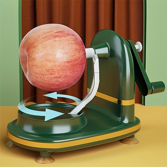 Manual Crank Apple Peeler with Holder